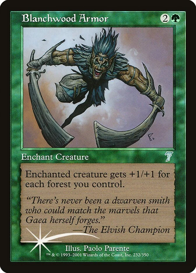 Blanchwood Armor 「7ED/232★」「EN」