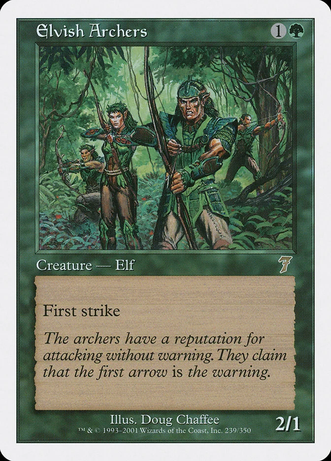 Elvish Archers 「7ED/239」「EN」