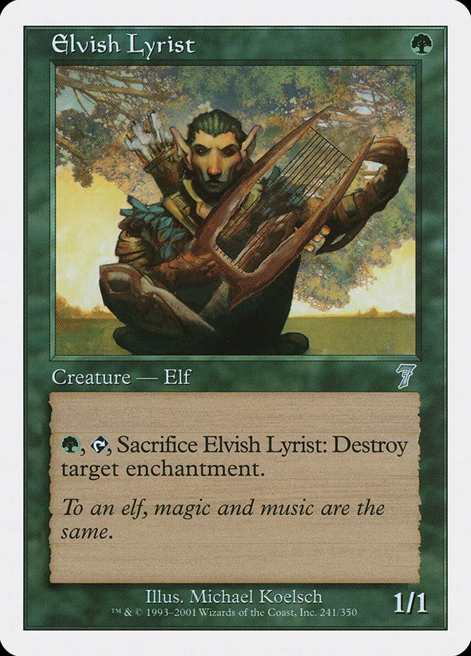 Elvish Lyrist 「7ED/241」「EN」