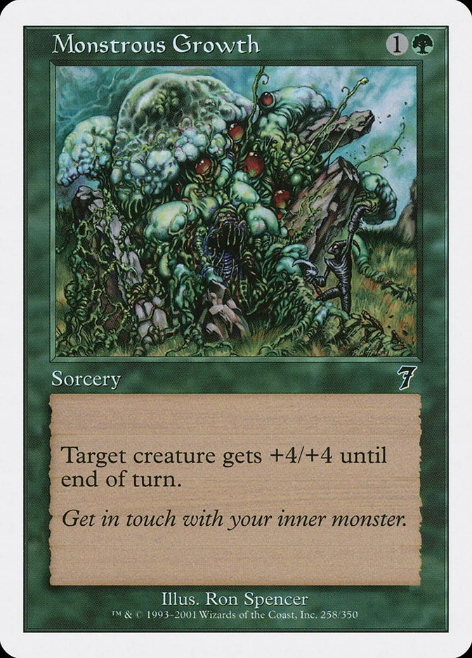 Monstrous Growth 「7ED/258」「EN」
