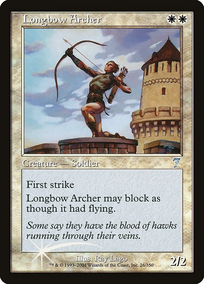 Longbow Archer 「7ED/26★」「EN」