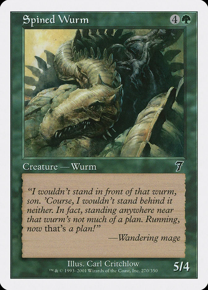 Spined Wurm 「7ED/270」「EN」