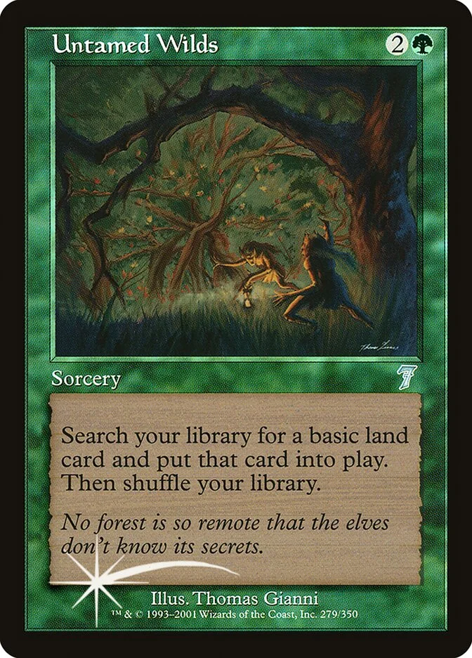 Untamed Wilds 「7ED/279★」「EN」