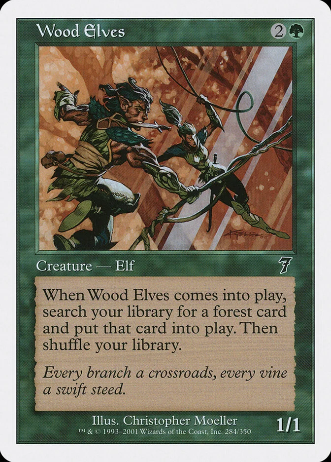 Wood Elves 「7ED/284」「EN」
