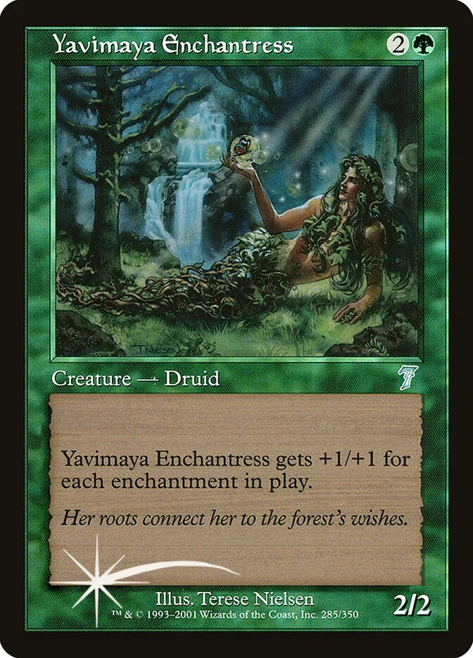 Yavimaya Enchantress 「7ED/285★」「EN」