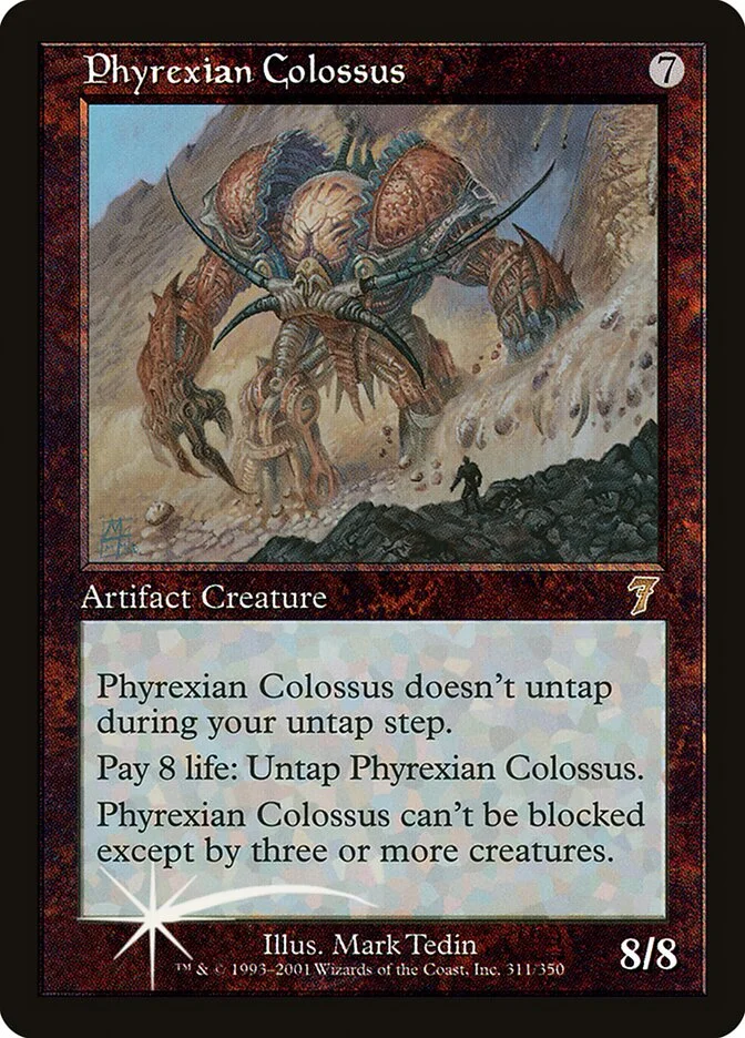 Phyrexian Colossus 「7ED/311★」「EN」