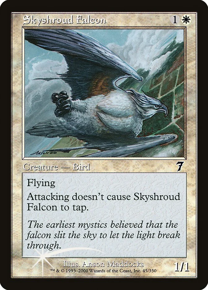 Skyshroud Falcon 「7ED/45★」「EN」