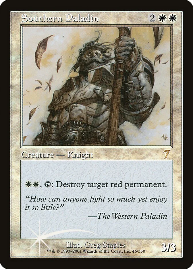 Southern Paladin 「7ED/46★」「EN」