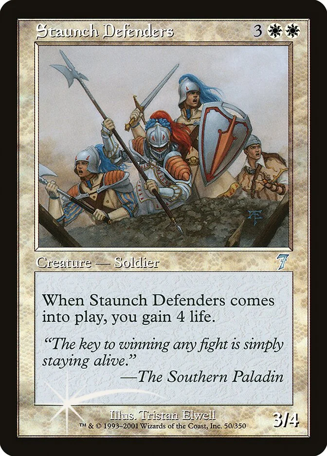 Staunch Defenders 「7ED/50★」「EN」