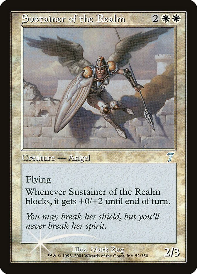 Sustainer of the Realm 「7ED/52★」「EN」