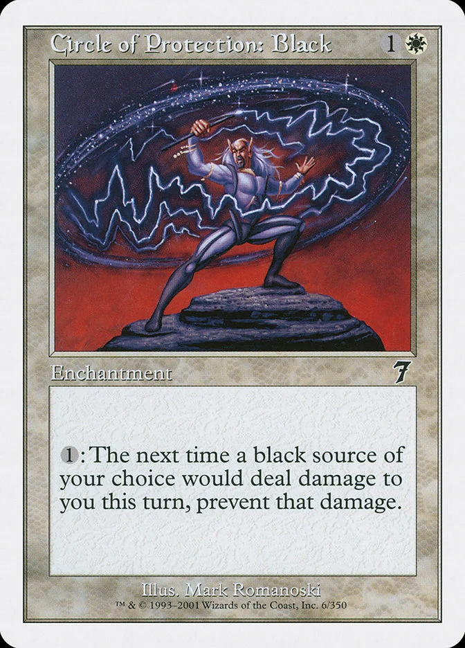 Circle of Protection: Black 「7ED/6」「EN」