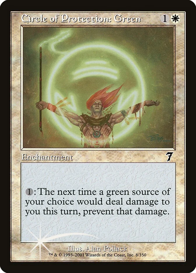 Circle of Protection: Green 「7ED/8★」「EN」