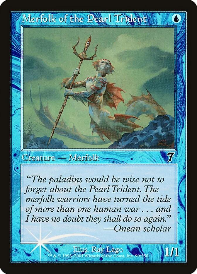Merfolk of the Pearl Trident 「7ED/90★」「EN」
