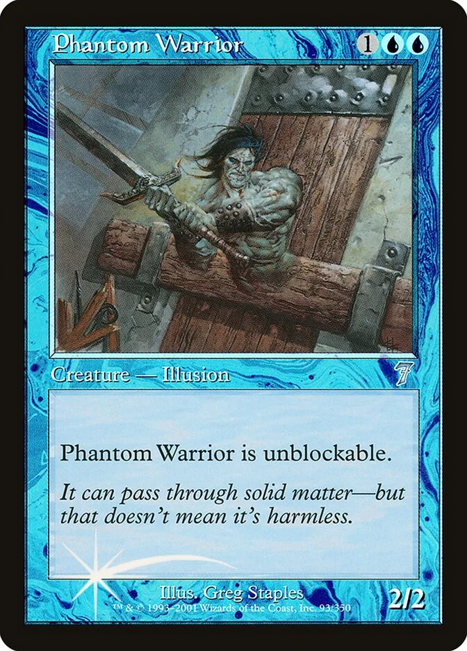 Phantom Warrior 「7ED/93★」「EN」