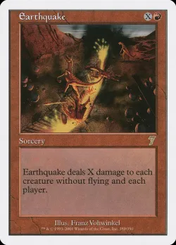 Earthquake #180 · Magic: The Gathering