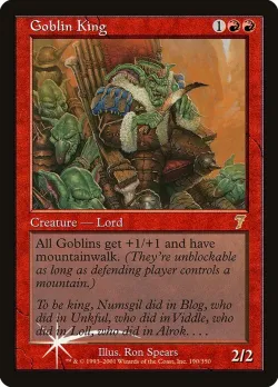Goblin King #190★ · Magic: The Gathering