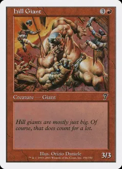 Hill Giant #196 · Magic: The Gathering