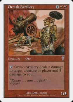 Orcish Artillery #205 · Magic: The Gathering