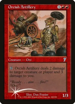 Orcish Artillery #205★ · Magic: The Gathering