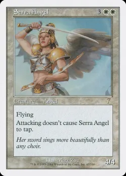 Serra Angel #42 · Magic: The Gathering