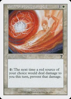 Circle of Protection: Red #9 · Magic: The Gathering