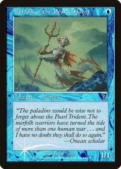 Merfolk of the Pearl Trident #90★ · Magic: The Gathering