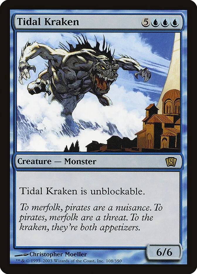 Tidal Kraken 「8ED/108★」「EN」
