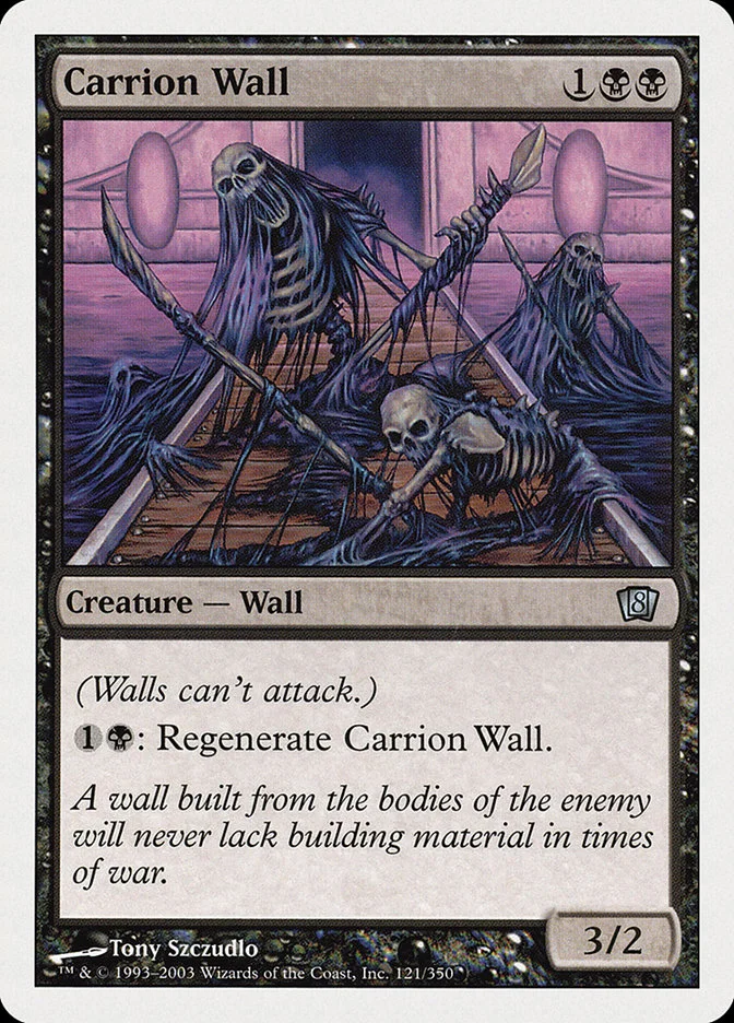 Carrion Wall 「8ED/121」「EN」