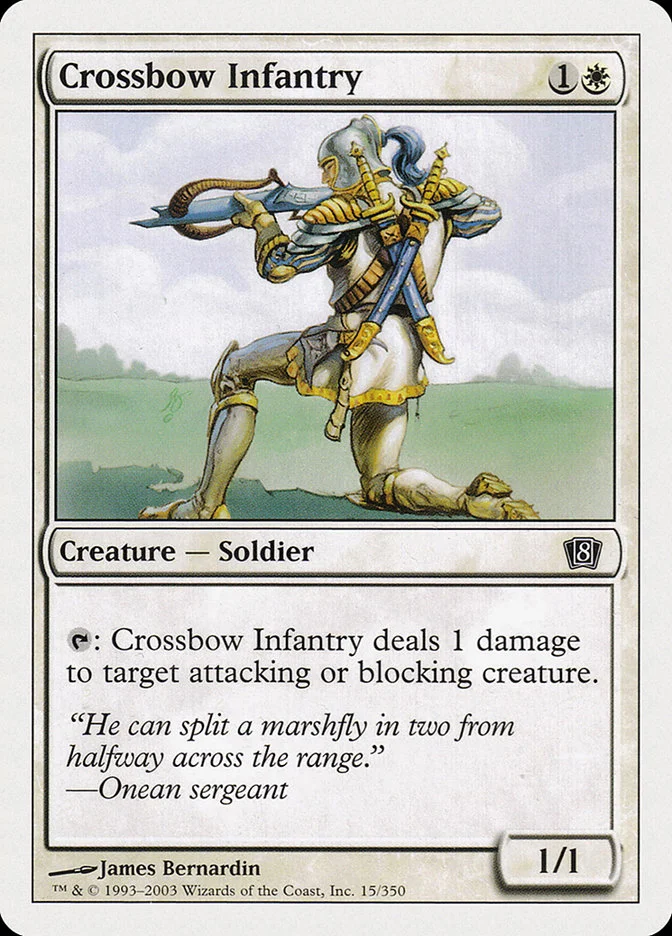 Crossbow Infantry 「8ED/15」「EN」