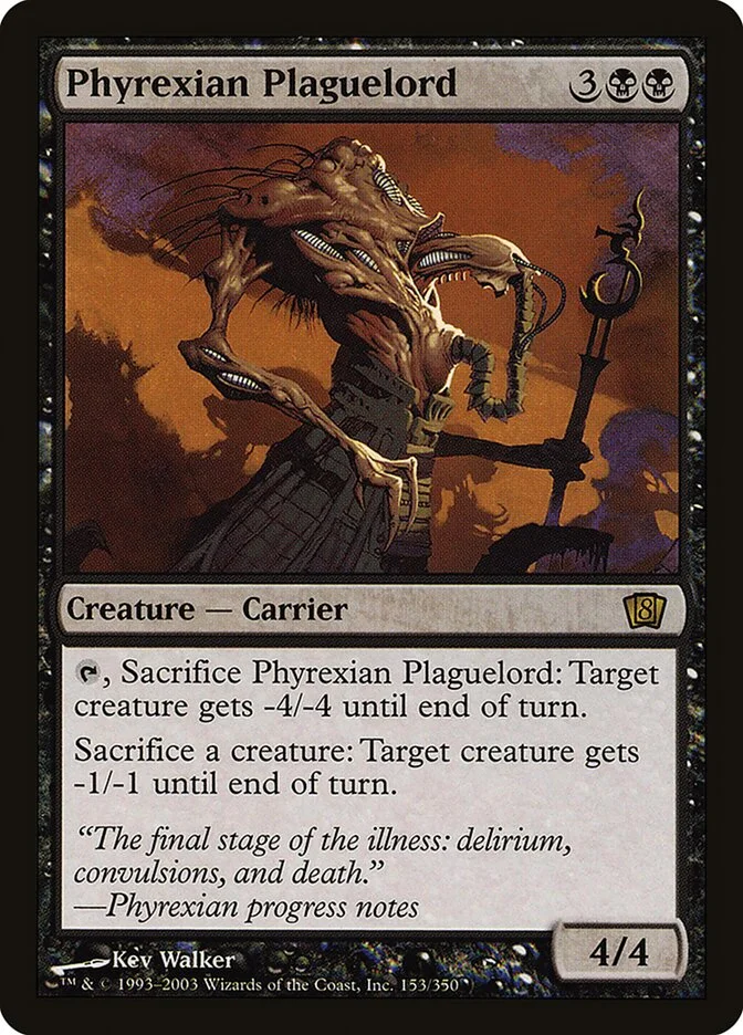 Phyrexian Plaguelord 「8ED/153★」「EN」
