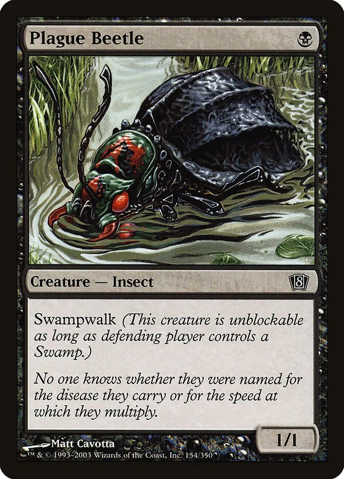 Plague Beetle 「8ED/154★」「EN」