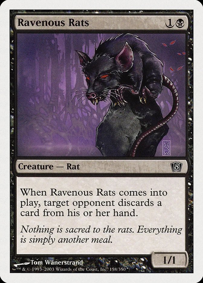 Ravenous Rats 「8ED/158」「EN」