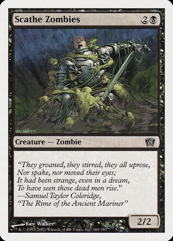 Scathe Zombies 「8ED/160」「EN」