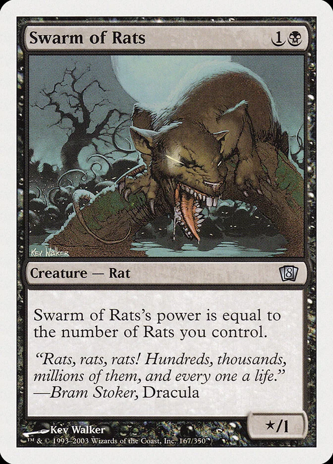 Swarm of Rats 「8ED/167」「EN」