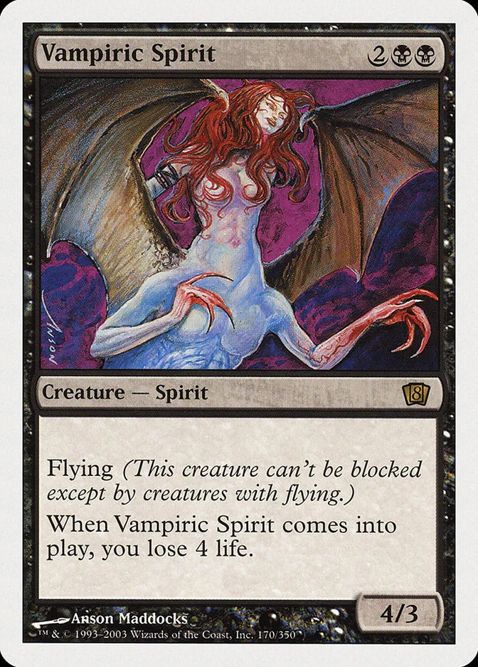 Vampiric Spirit 「8ED/170」「EN」