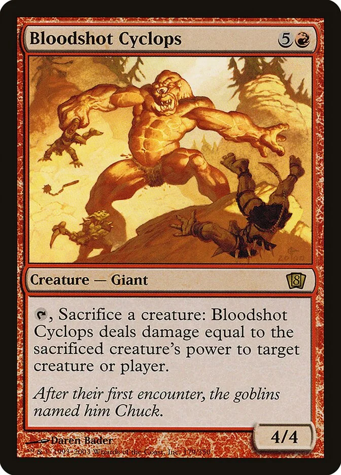 Bloodshot Cyclops 「8ED/179★」「EN」