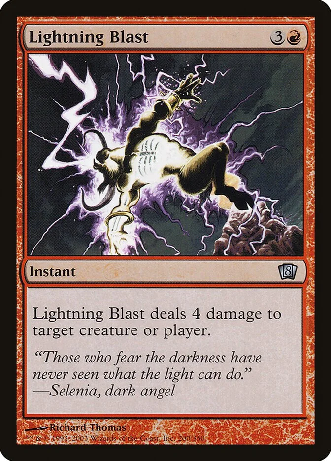 Lightning Blast 「8ED/200★」「EN」