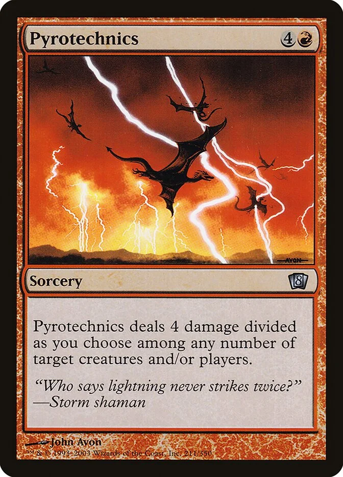 Pyrotechnics 「8ED/211★」「EN」