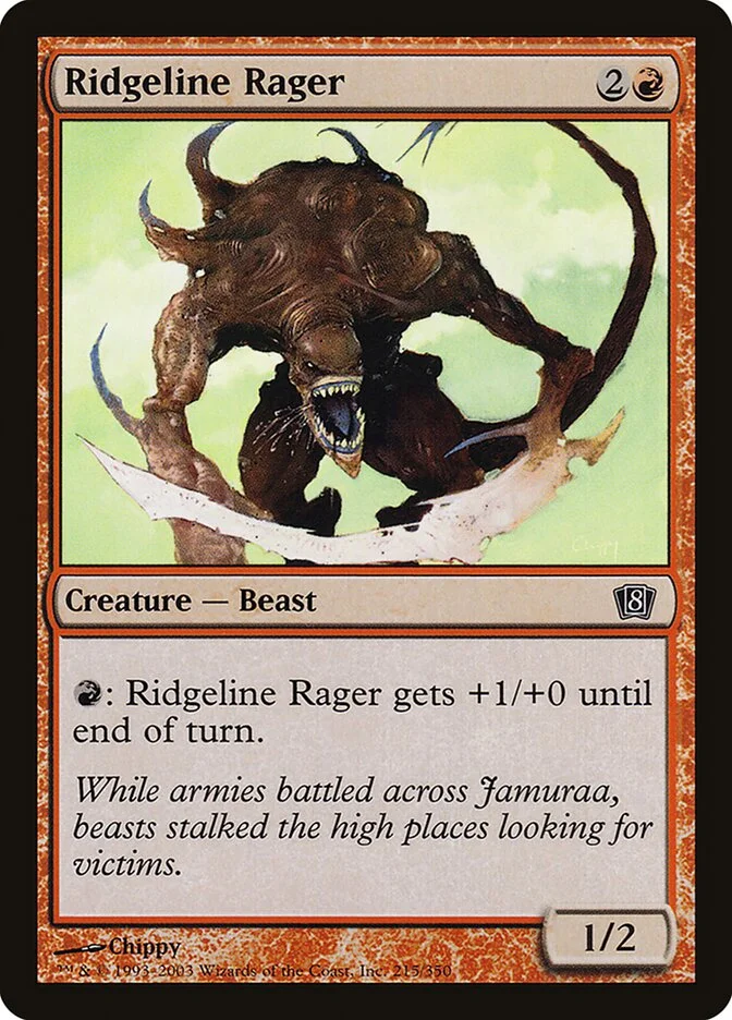Ridgeline Rager 「8ED/215★」「EN」