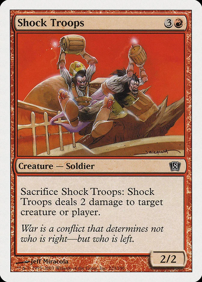 Shock Troops 「8ED/223」「EN」