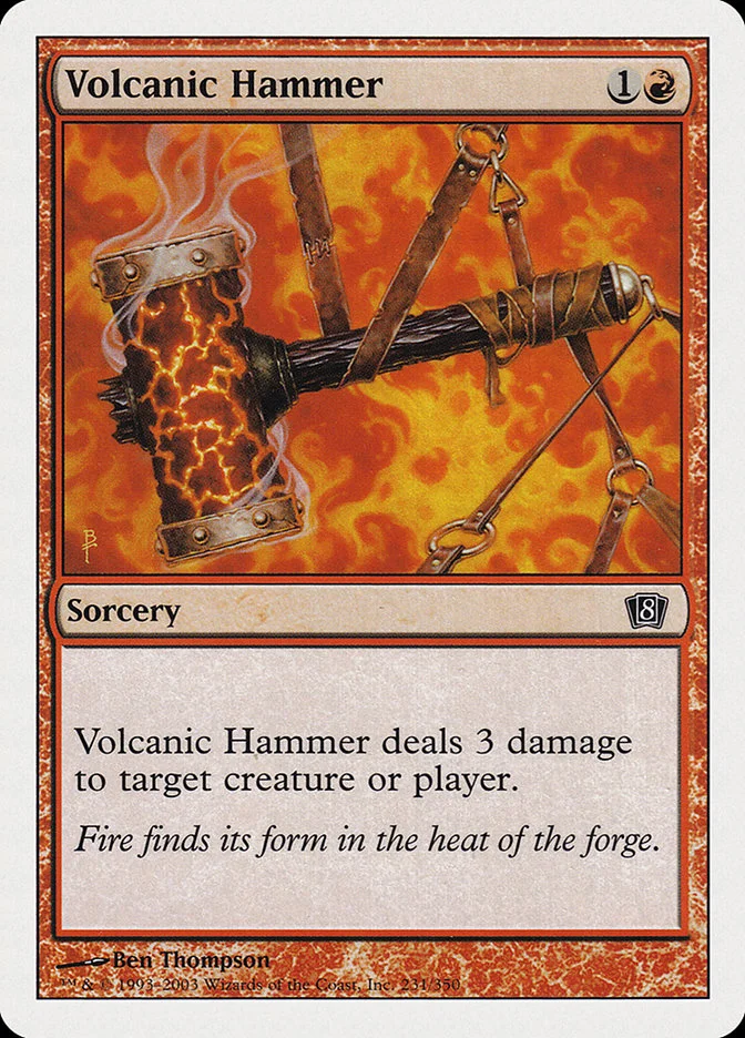 Volcanic Hammer 「8ED/231」「EN」