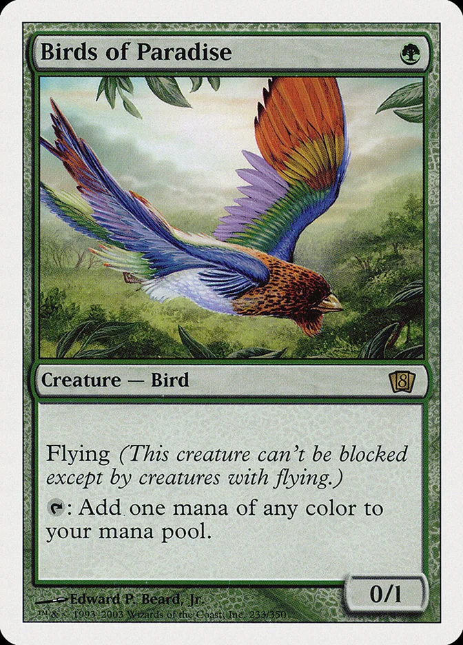 Birds of Paradise 「8ED/233」「EN」