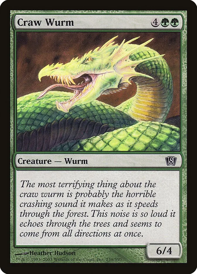 Craw Wurm 「8ED/239★」「EN」