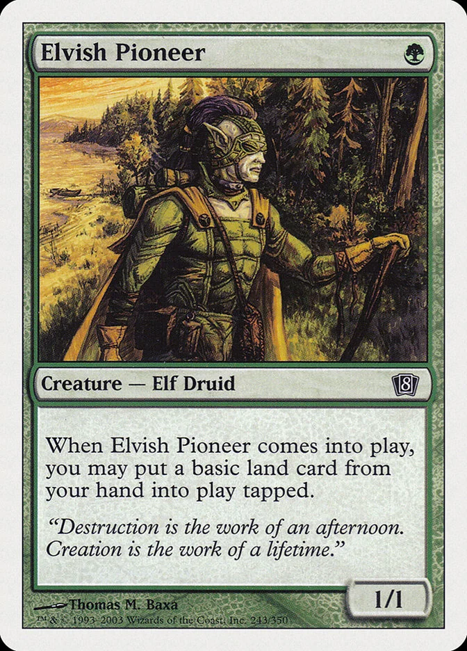 Elvish Pioneer 「8ED/243」「EN」