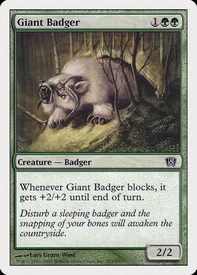 Giant Badger 「8ED/253」「EN」