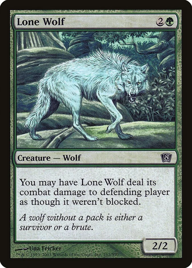 Lone Wolf 「8ED/262★」「EN」
