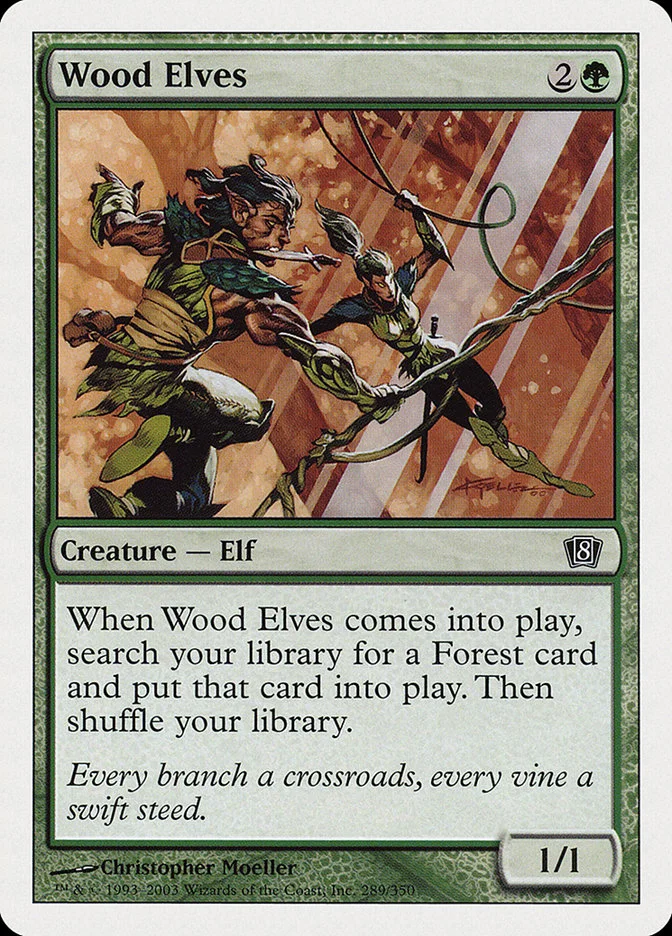 Wood Elves 「8ED/289」「EN」