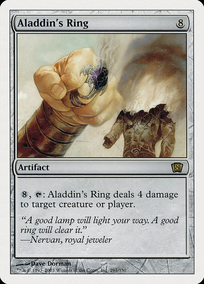 Aladdin's Ring 「8ED/291」「EN」