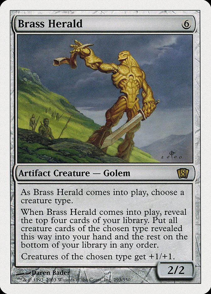 Brass Herald 「8ED/293」「EN」