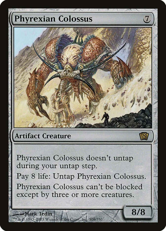 Phyrexian Colossus 「8ED/309★」「EN」